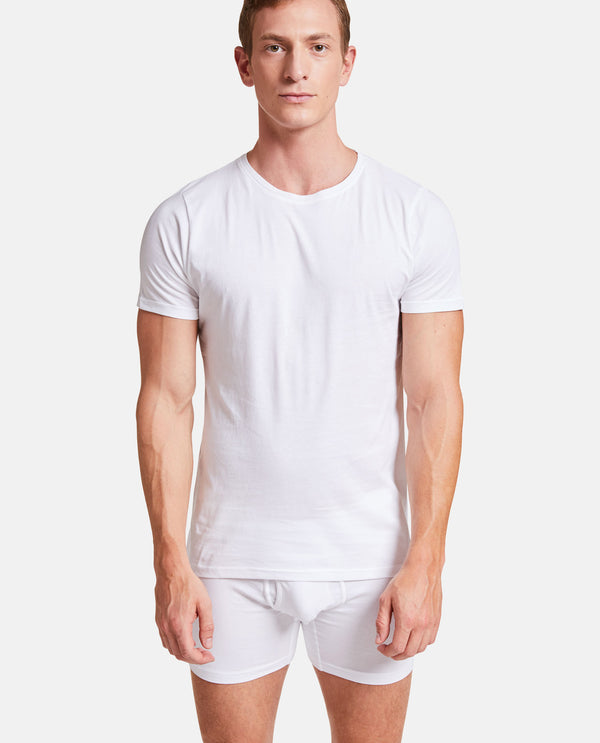 T-Shirt "Basic Bob" White