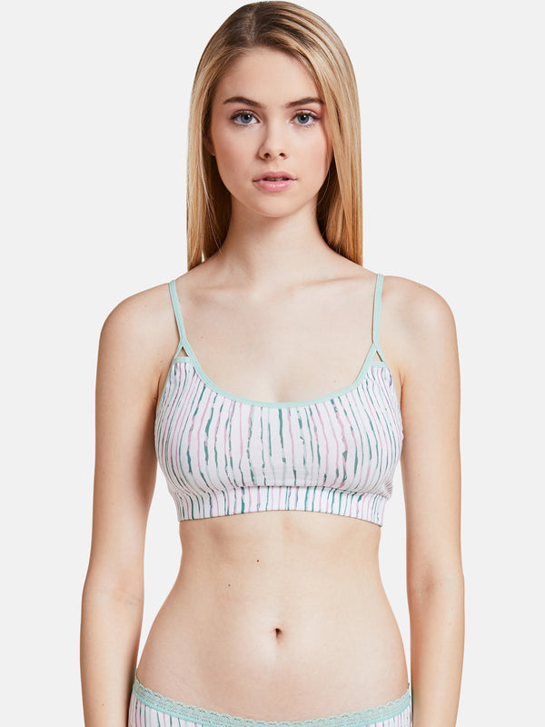 Bustier "Peppy Paula" Mint Stripes