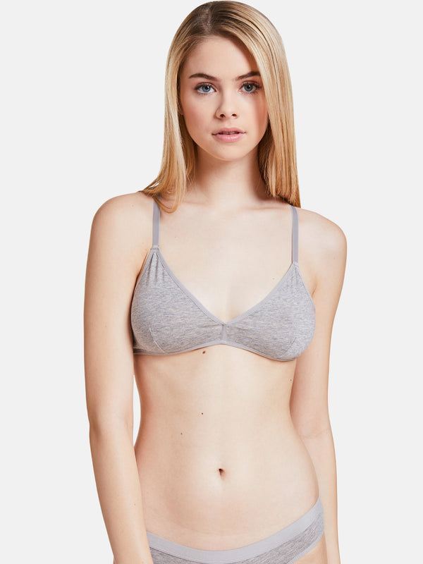 Triangle Bra "Fine Frieda" Grey Mélange
