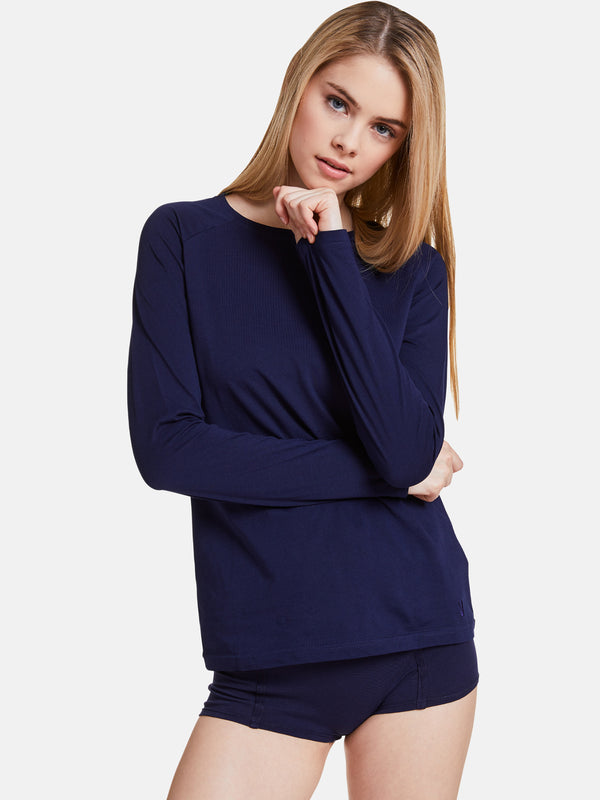 Longsleeve "Cozy Carla" Navy