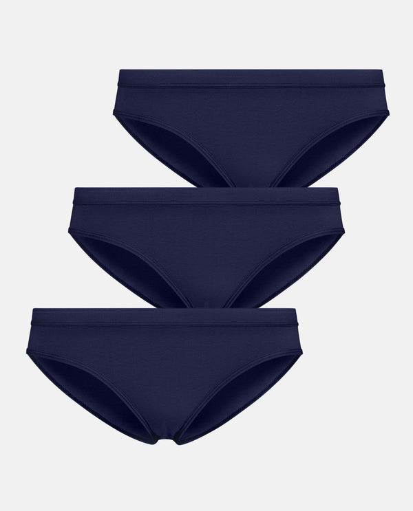 Bikini Slip "Steady Suzie" Navy 3-Pack