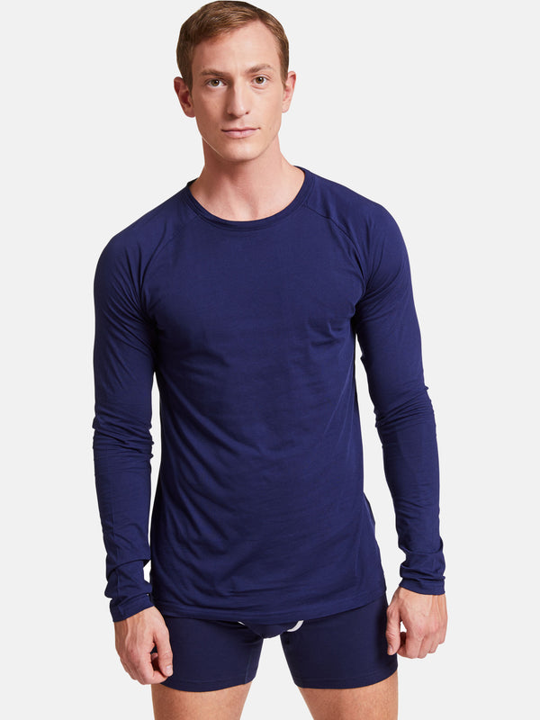 Longsleeve "Tender Ted" Navy