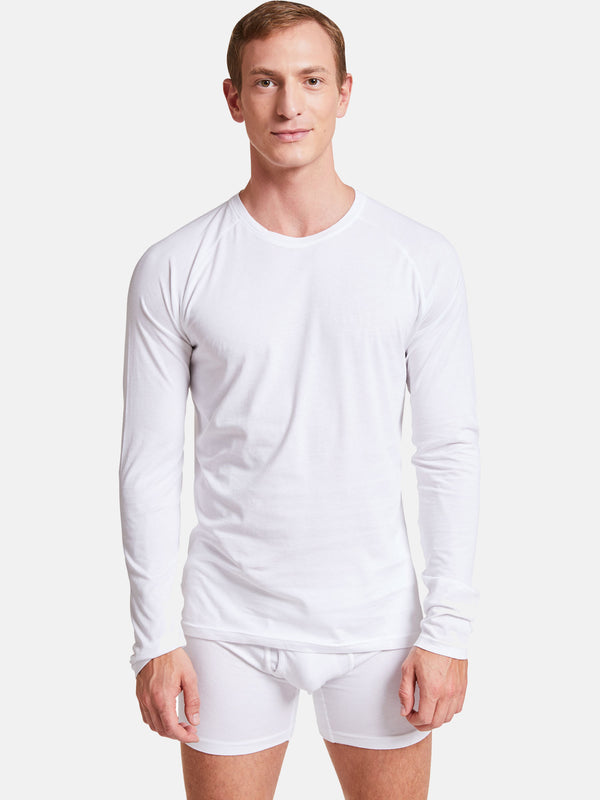 Longsleeve "Tender Ted" White