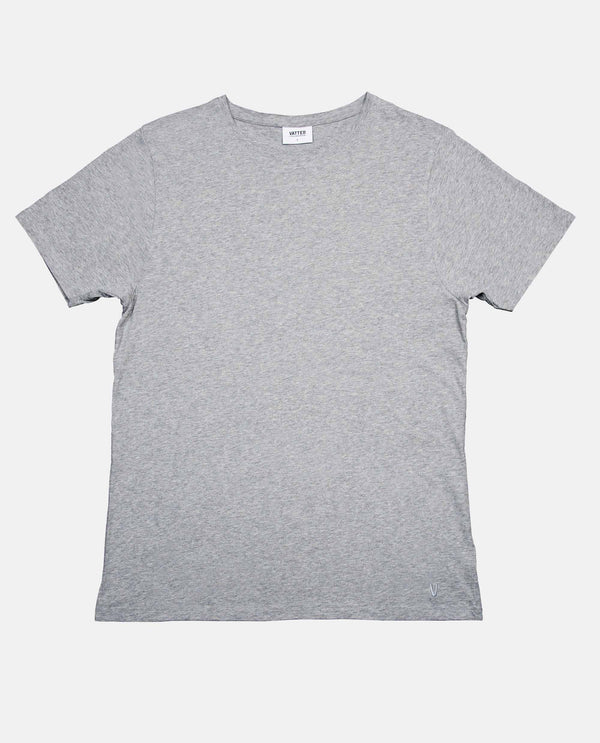 T-Shirt "Basic Bob" Grey Melange