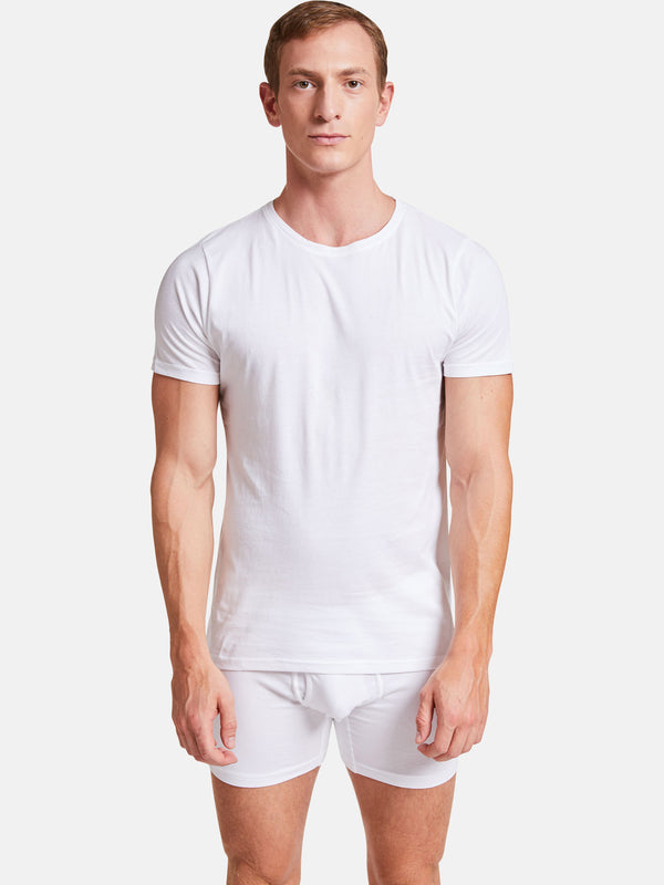 T-Shirt "Basic Bob" White