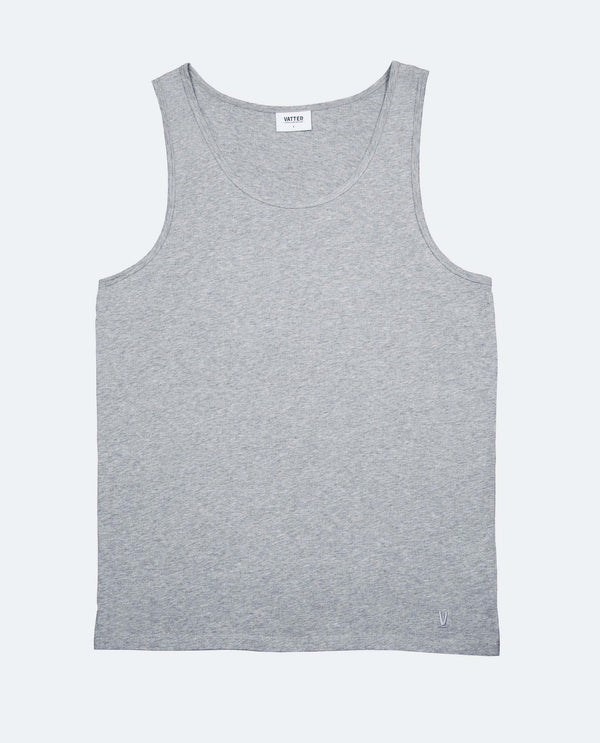 Tank Top "Tough Tony" Grey Melange