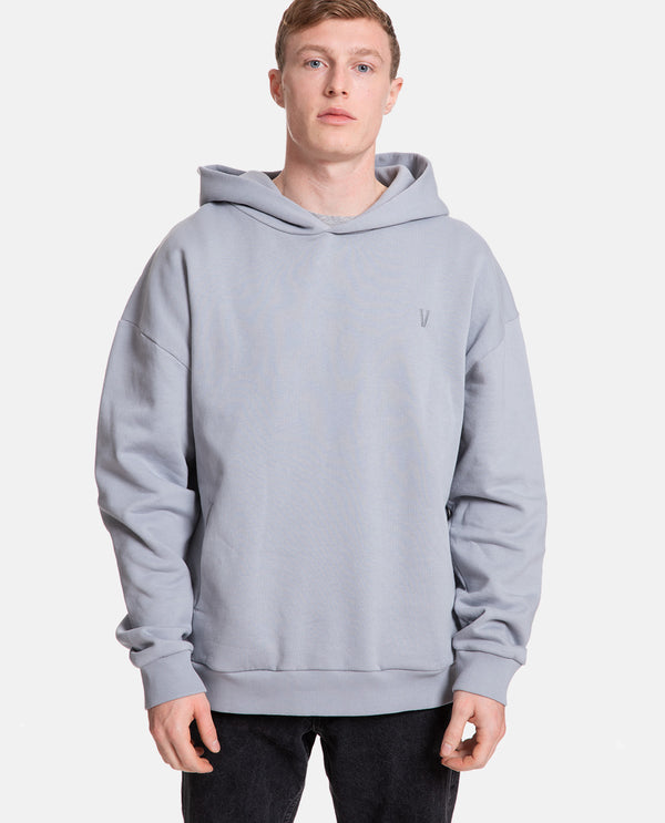 Unisex Hoodie "Mellow Mika" Stone Grey