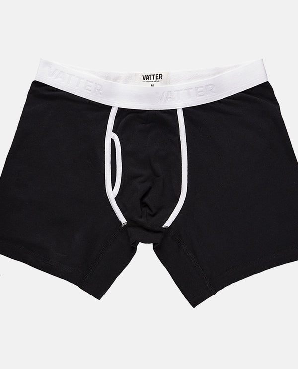 Boxer Brief "Classy Claus" Black