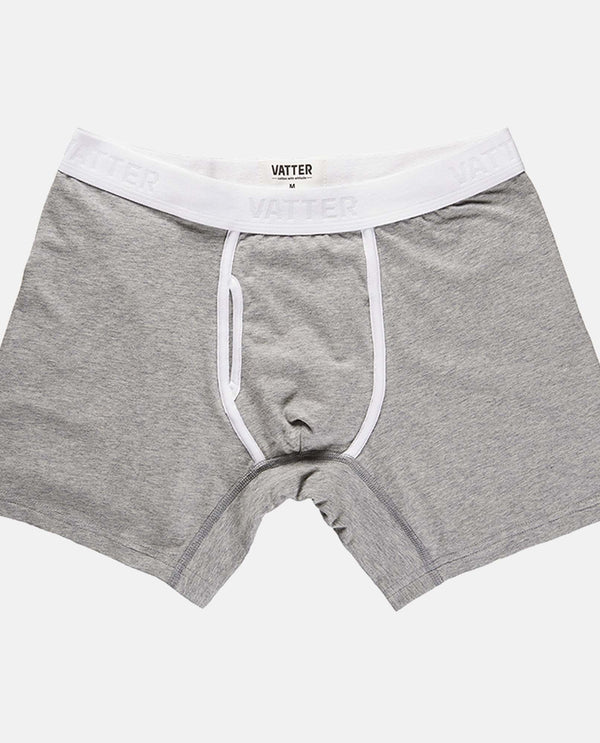 Boxer Brief "Classy Claus" Grey Melange