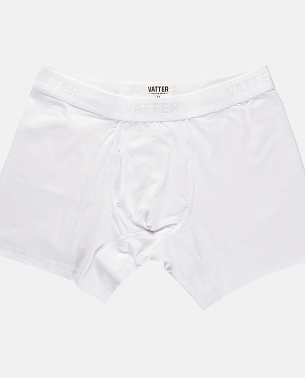 Boxer Brief "Classy Claus" White