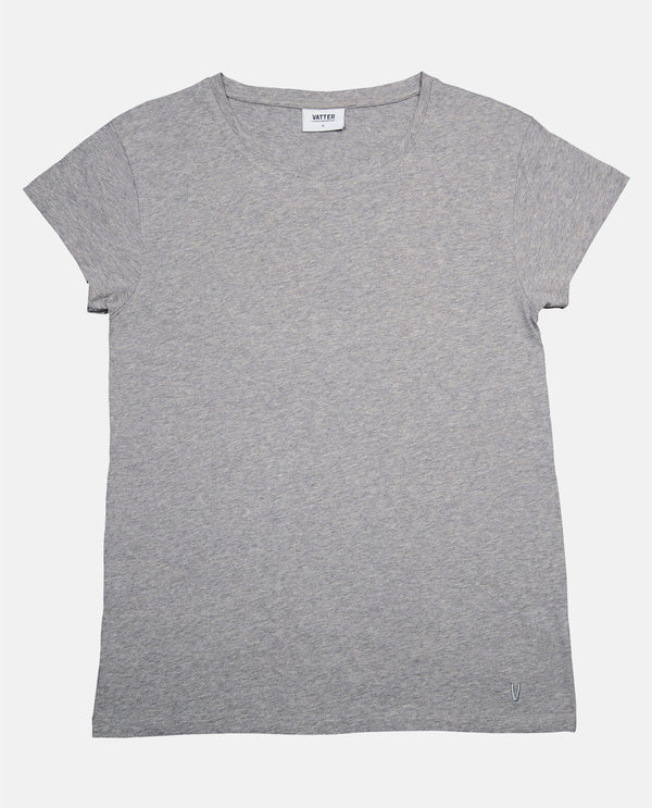 T-Shirt "Daily Daisy" Grey Melange