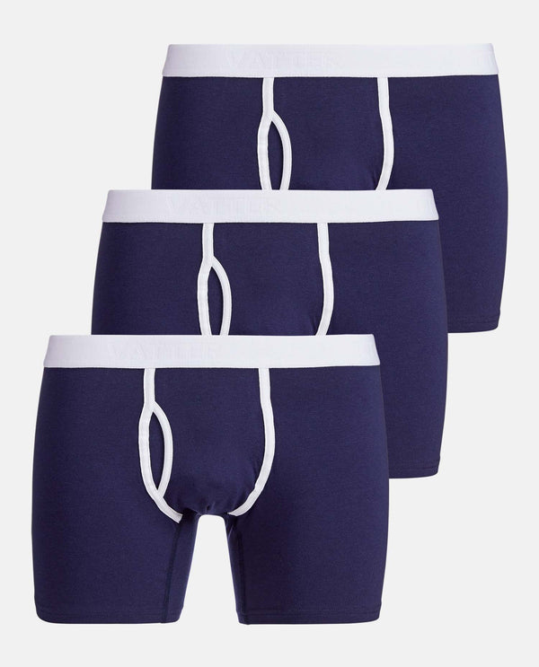 Boxer Brief "Classy Claus" Navy 3-Pack