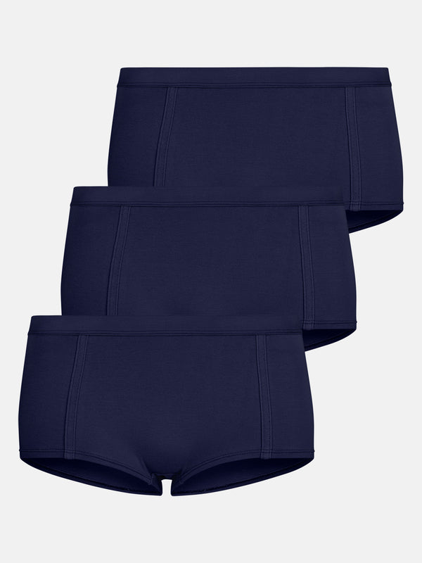 Boy Short "Easy Emma" Navy 3-Pack